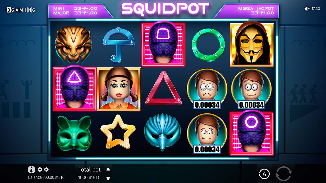 Squidpot Slot Screenshot